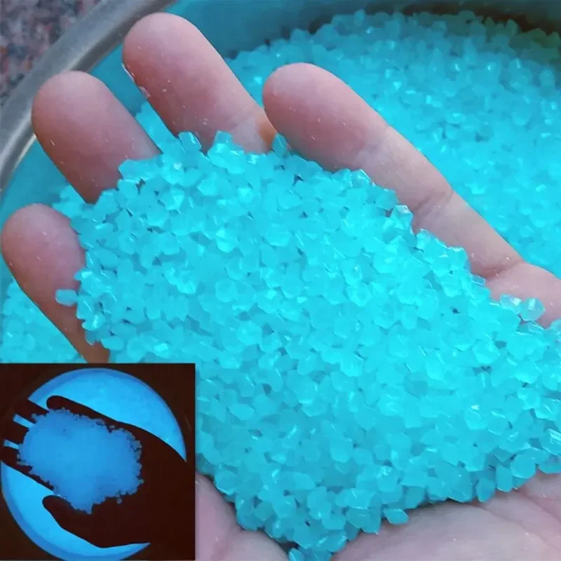 Aquarium Fish Saltwater - 1000pcs 3-5mm Luminous Sand Glow in