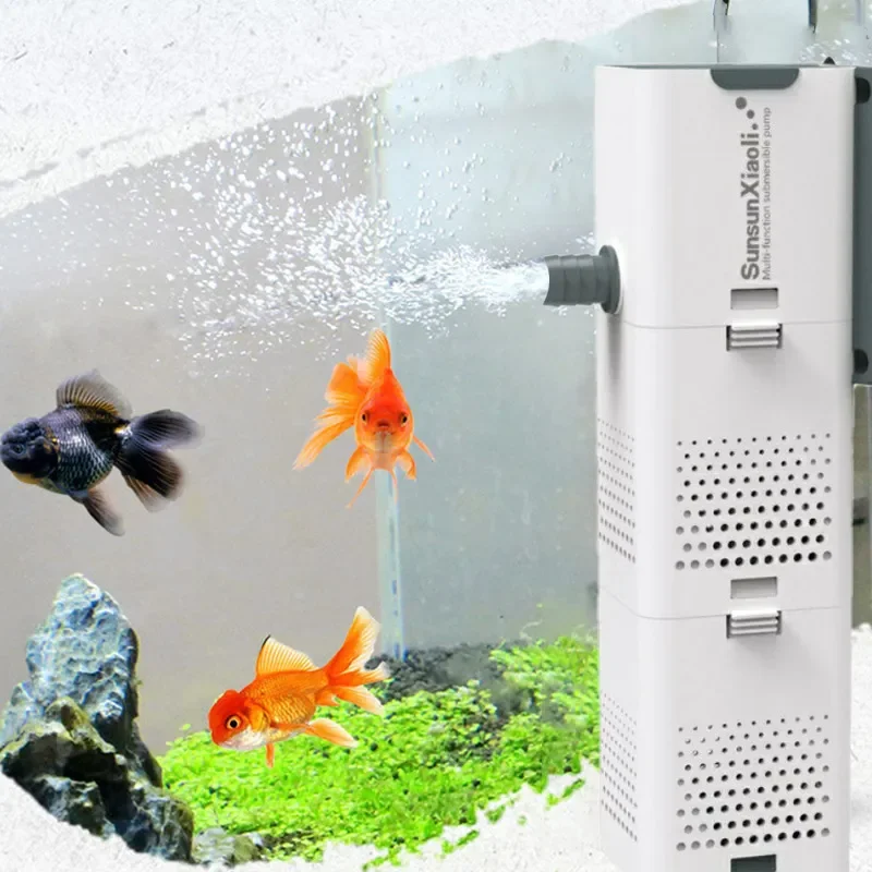 Aquarium Fish Images - 3 In 1 Aquarium Filter Pump