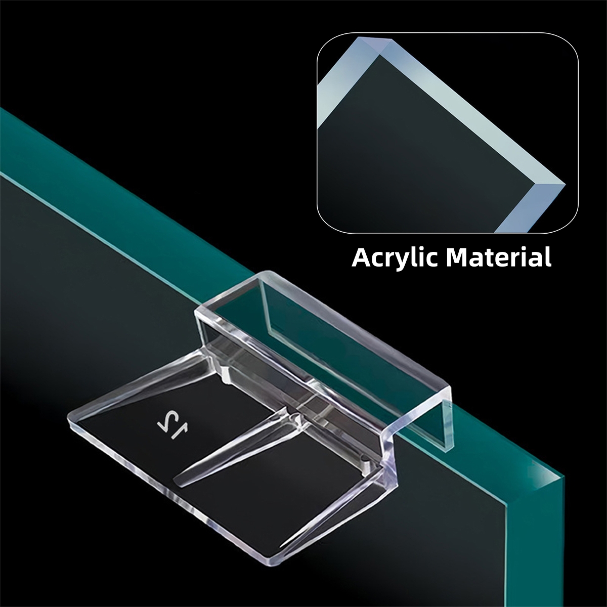 10Pcs Transparent Acrylic Fish - đánh giá và giá Aquarium Fish Images