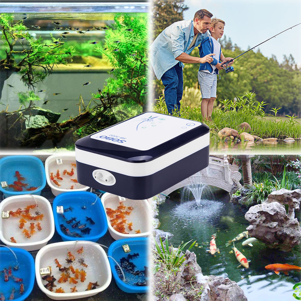 SOBO USB Charging Aquarium Oxy - đánh giá và giá Wild Aquarium Fish