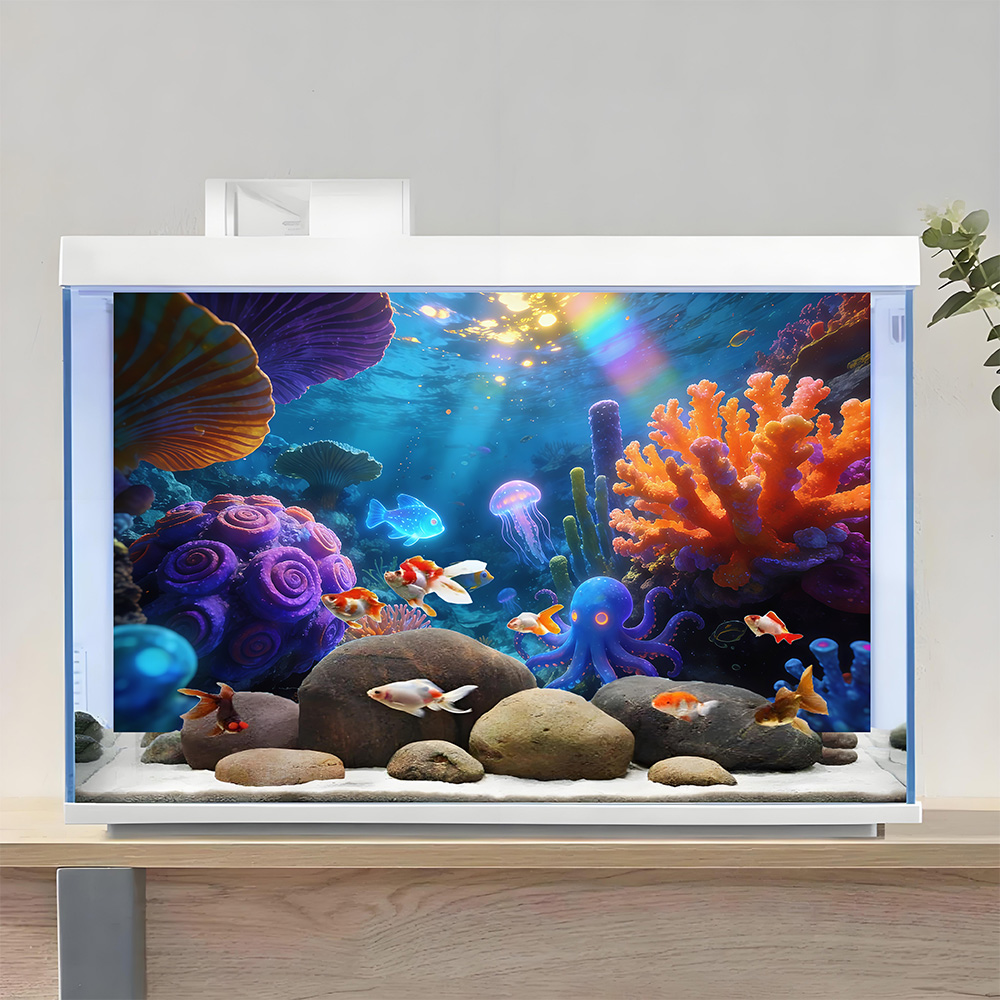The underwater world under the - đánh giá và giá Aquarium Fish Rainbow