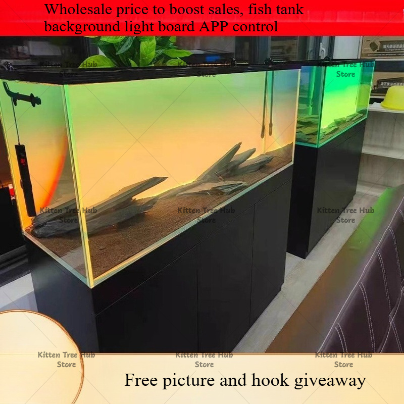 Fish Tank Background Board LED - đánh giá và giá Aquarium Fish Rainbow