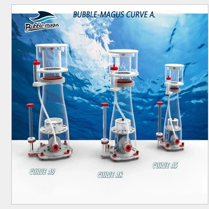 Bubble Magus Curve 5/7/9 A5/A8 - đánh giá và giá Protein Skimmer Reef