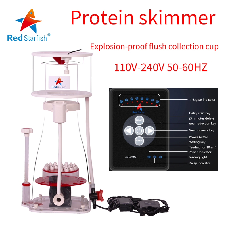 110-240V Màu Đỏ Sao Biển Hồ Cá - đánh giá và giá Protein Skimmer Reef