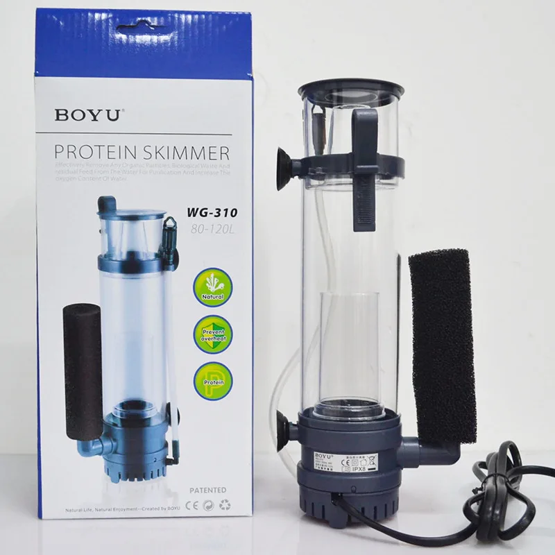 6W/8W BOYU Protein Skimmer Fil - đánh giá và giá Protein Skimmer Reef
