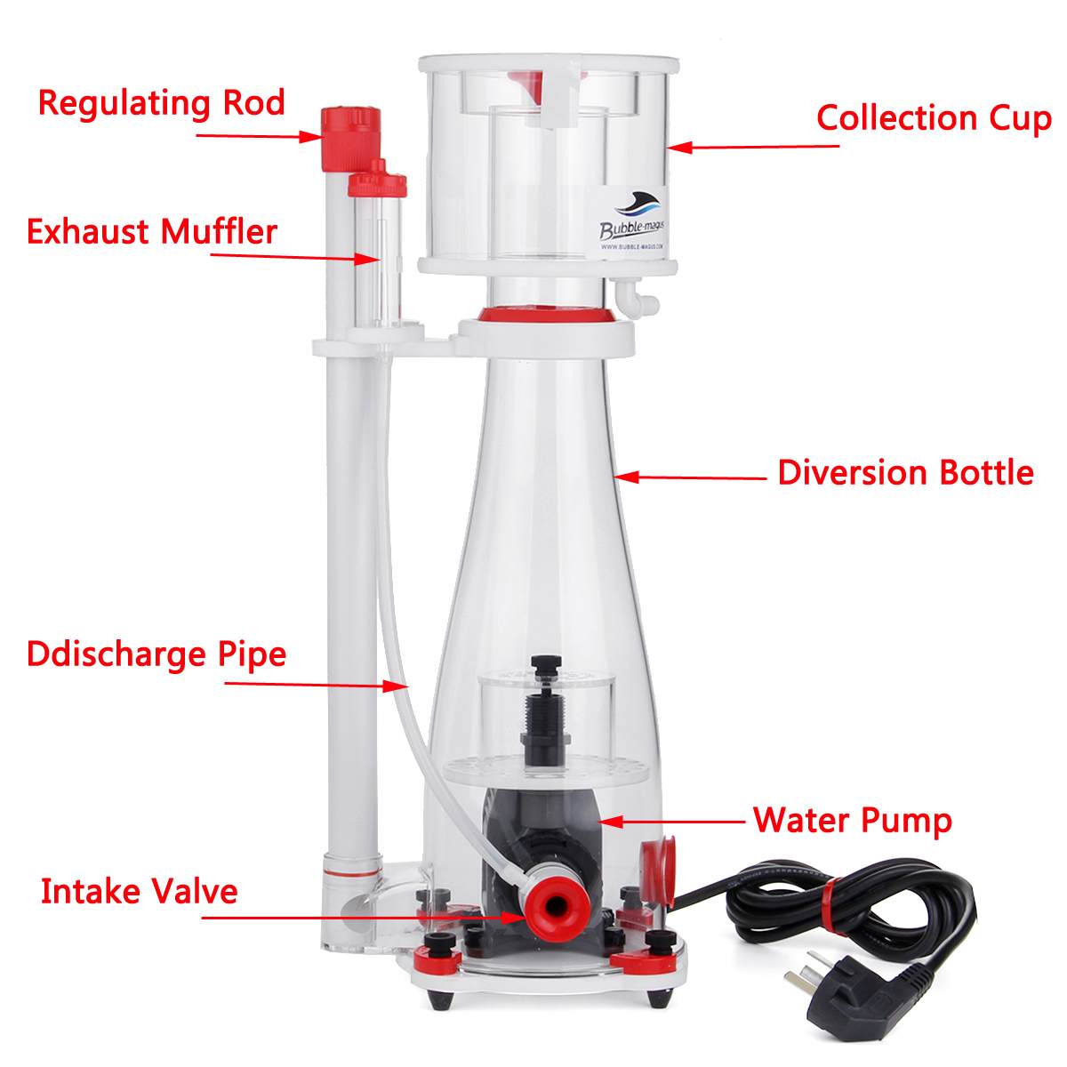 220V Bong Bóng Pháp Sư Protein - đánh giá và giá Protein Skimmer Reef