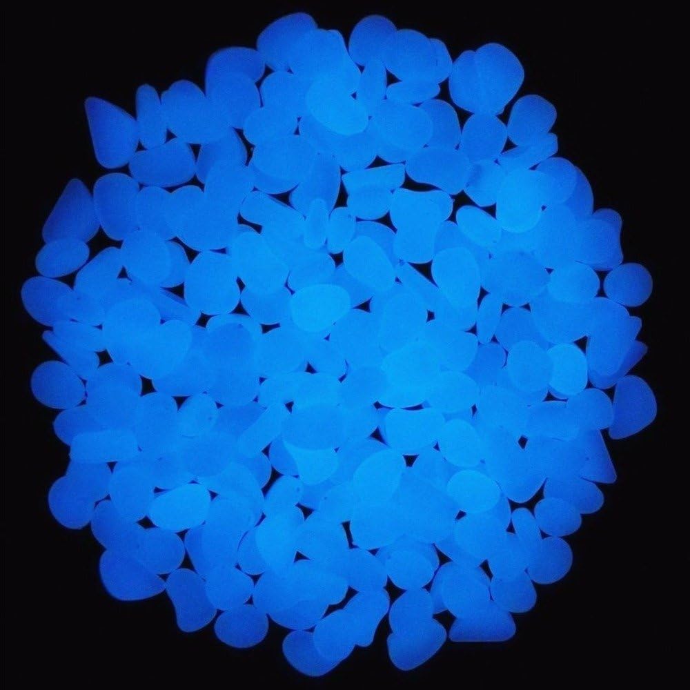 Fish Tank Rocks Glow Blue Pebb - đánh giá và giá Aquarium Fish Pot