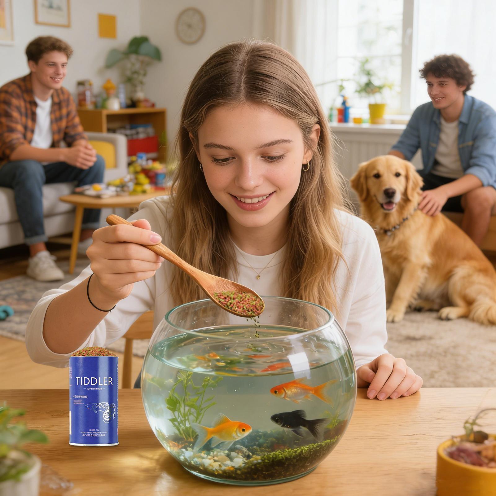 Fish Food Aquarium Feed Small  - đánh giá và giá Aquarium Fish Freshwater