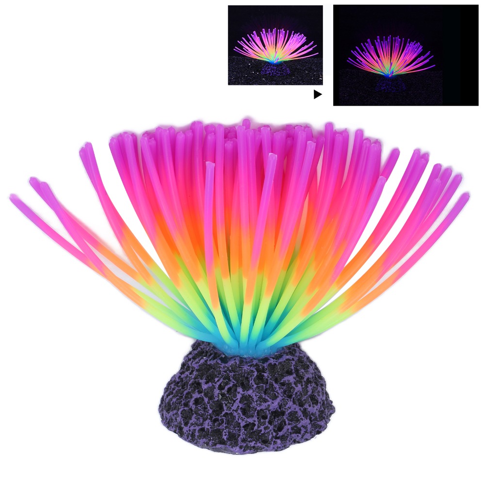 Colorful Aquarium Silicone Cor - đánh giá và giá Aquarium Fish Rainbow
