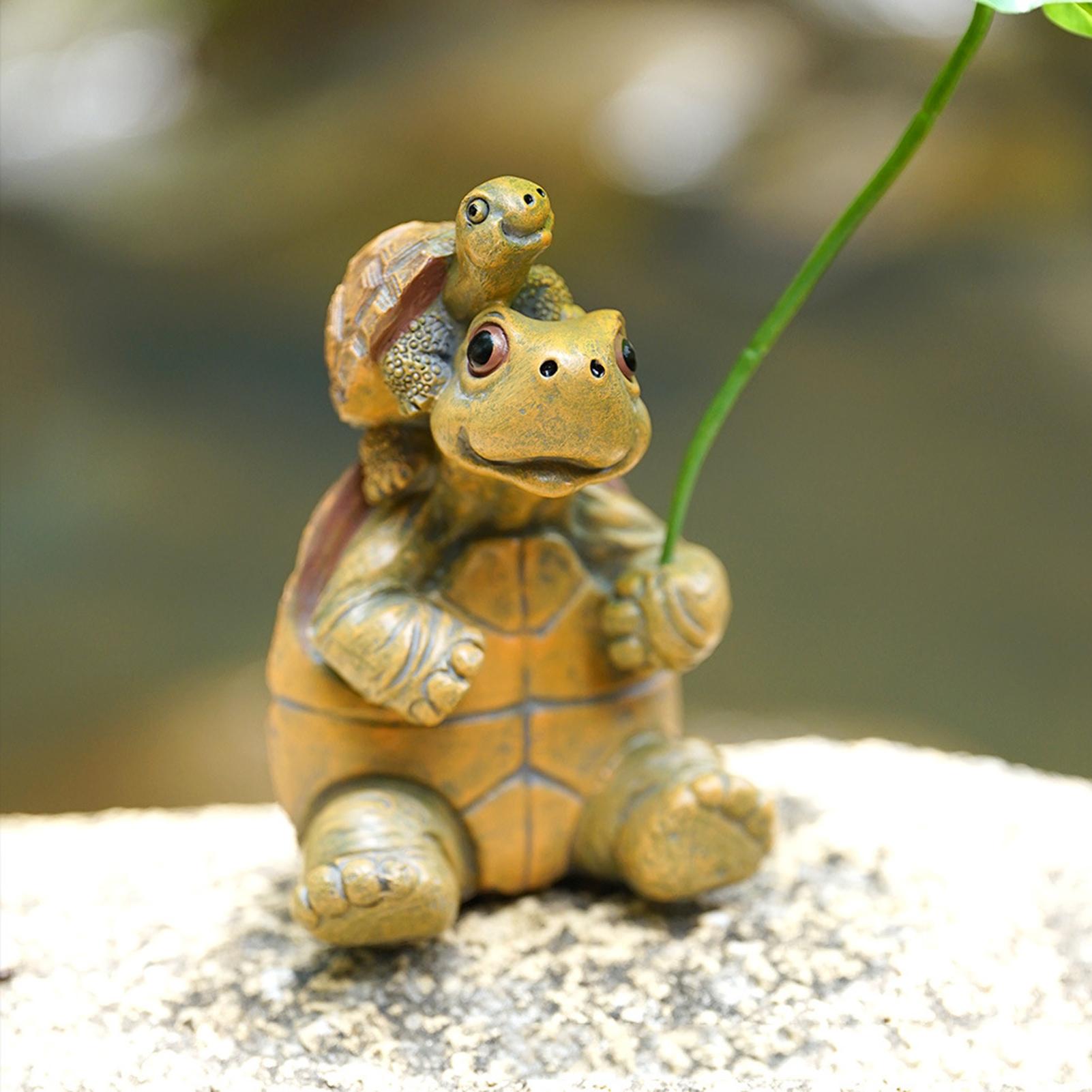 Turtle Figurine Fish Tank Deco - đánh giá và giá Aquarium Fish Pot