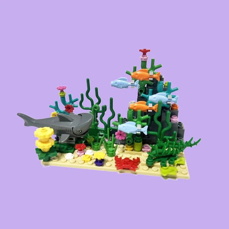 City MOC Aquarium Underwater W - đánh giá và giá Aquarium Fish World