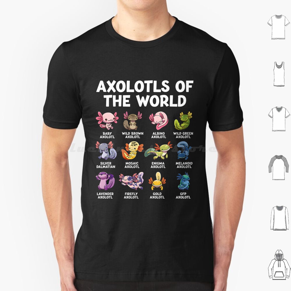 World Axolotls T Shirt 6xl Cot - đánh giá và giá Aquarium Fish World