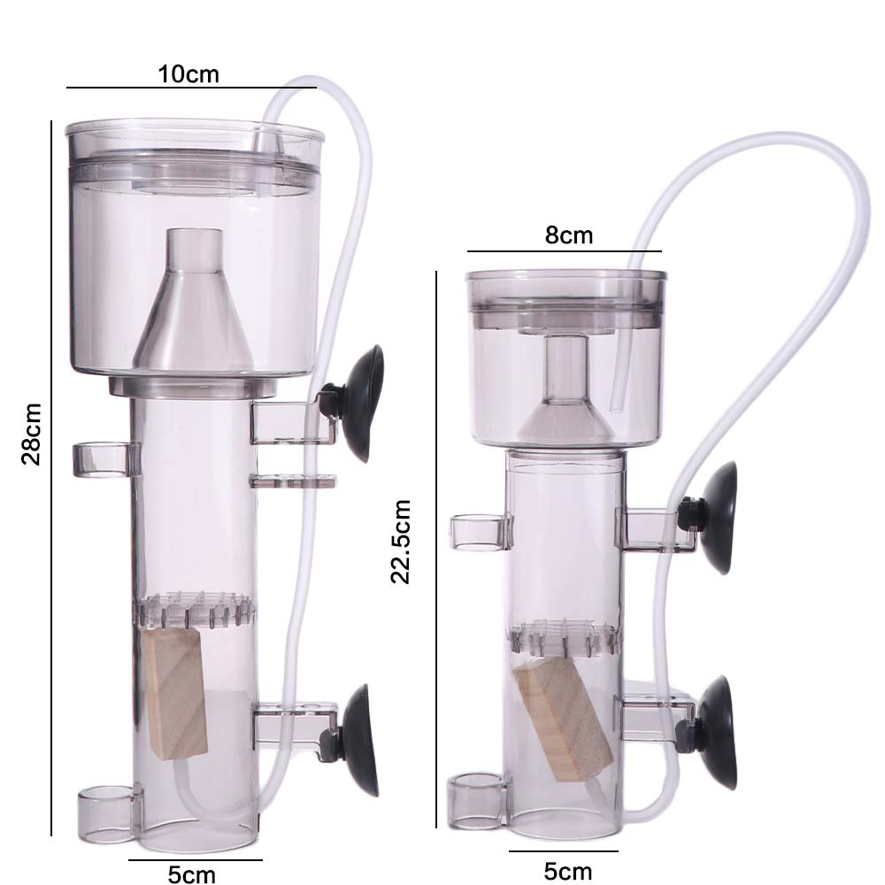 Suction Cup Aquarium Protein S - đánh giá và giá Protein Skimmer Reef